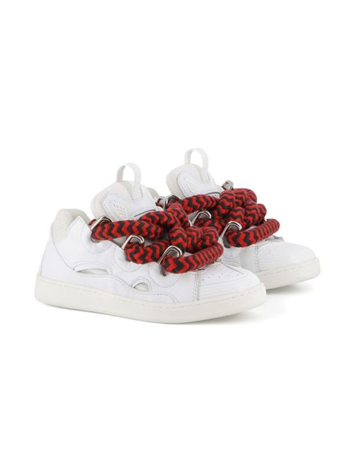 Sneakers bambina Curb bianca Lanvin Enfant | N30306N89